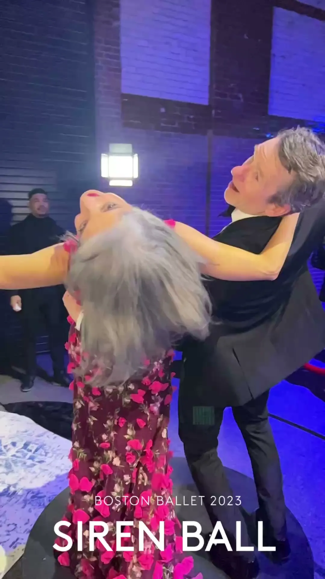 360 video booth sample from a corporate ball event