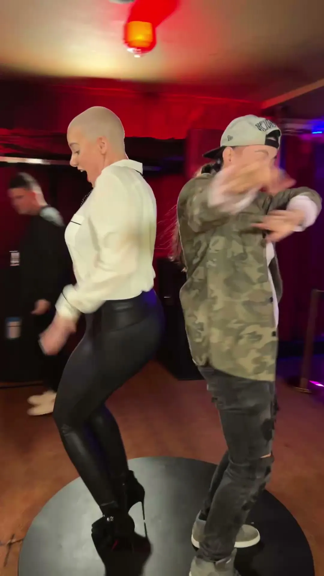 360 video booth at a corporate professional event