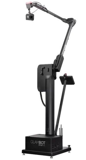 The GlamBot photo booth rental