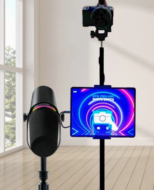 Confessional Booth start screen display