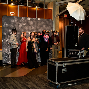 Large Group Open Air Photo Tower Booth Rental