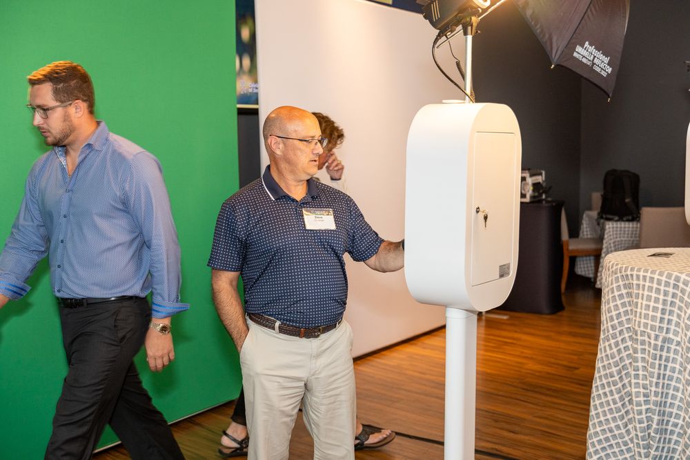 Corporate photo booth event 9