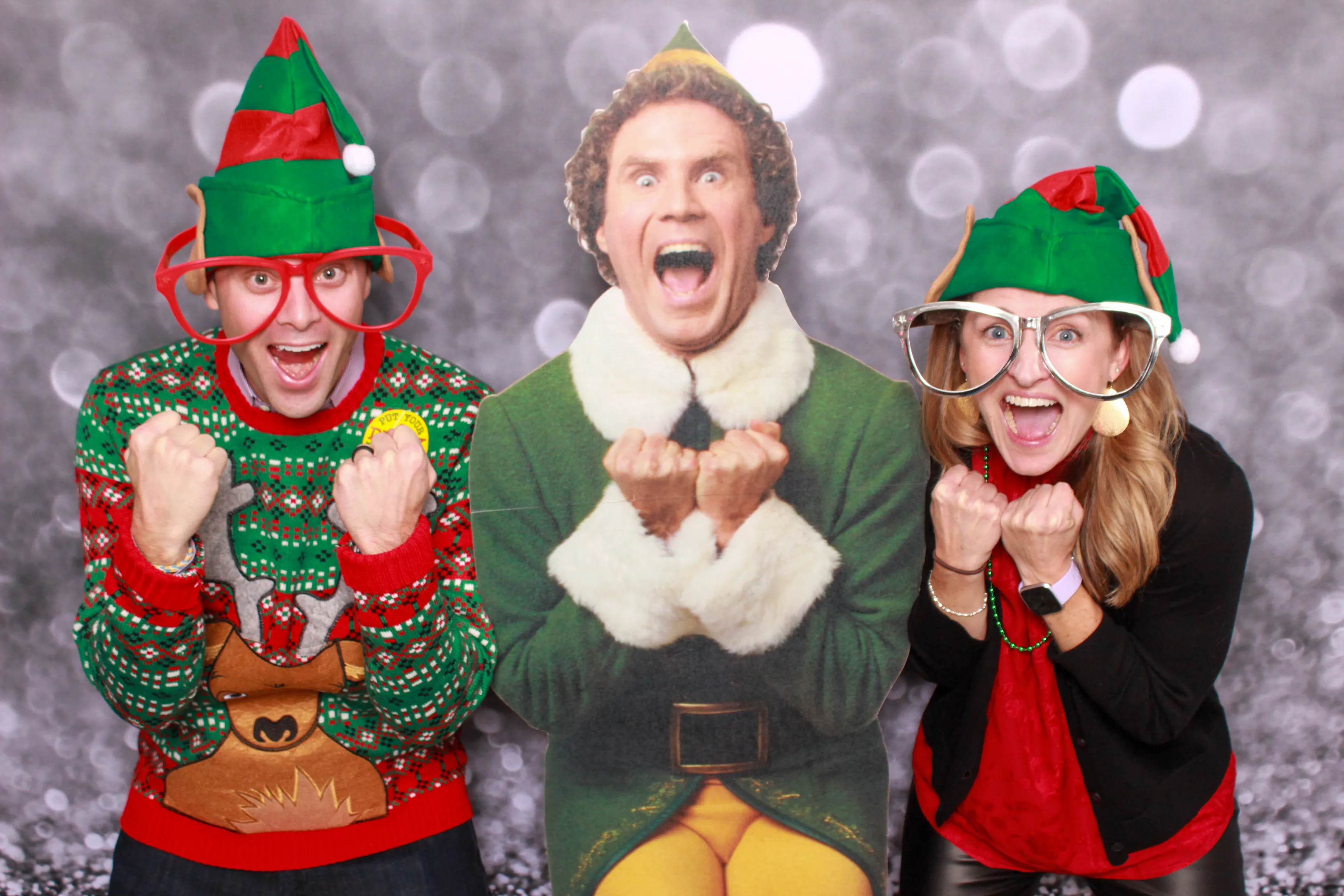 Corporate event photo booth photo