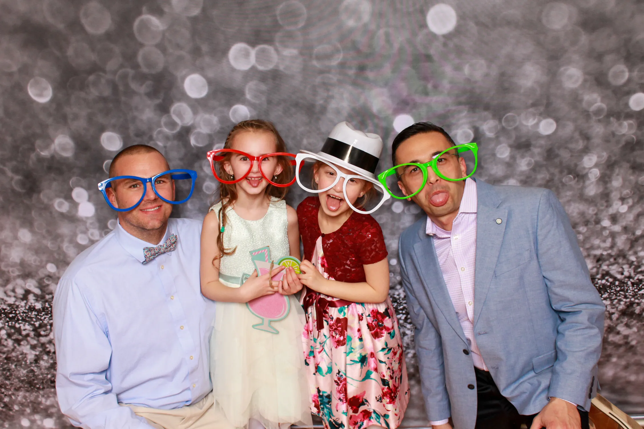 Wedding photo booth photo