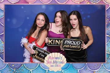 Star of David Bar Mitzvah Photobooth Logo