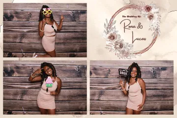 Sweet sixteen birthday photo booth logo