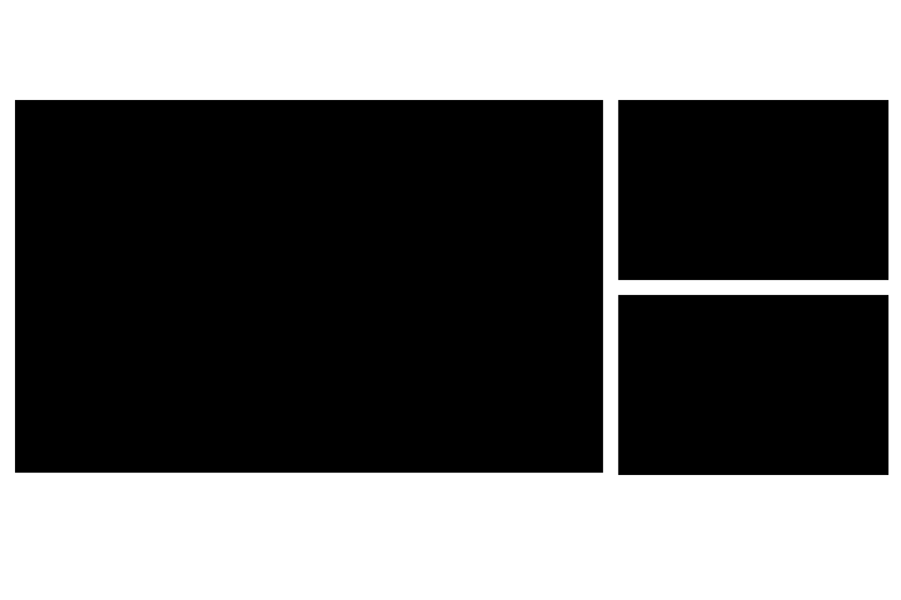 Horizontal 3 layout thumbnail