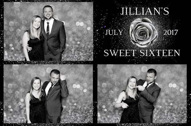 Grid 3 photo booth print layout sample