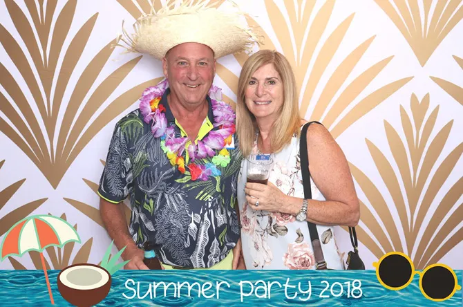 Single Pic photo booth print layout sample