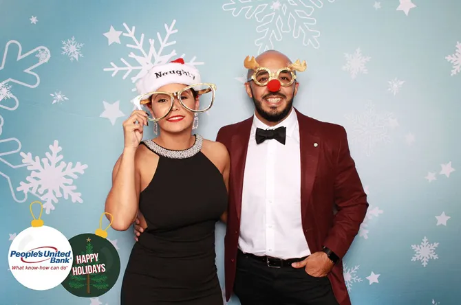 Single Pic photo booth print layout sample