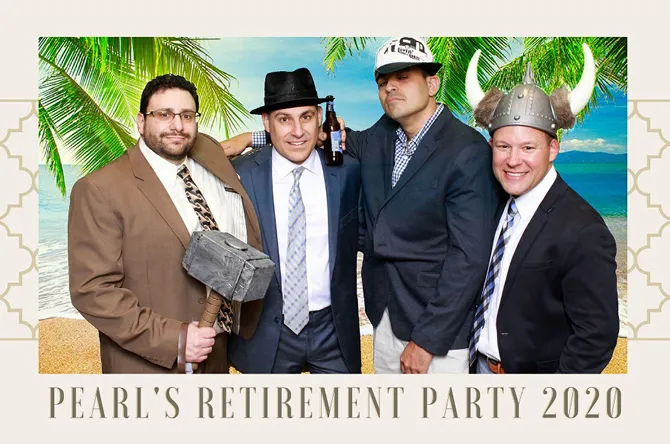 Single — Framed photo booth print layout sample