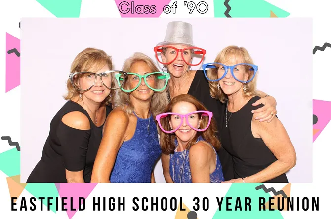 Single — Framed photo booth print layout sample