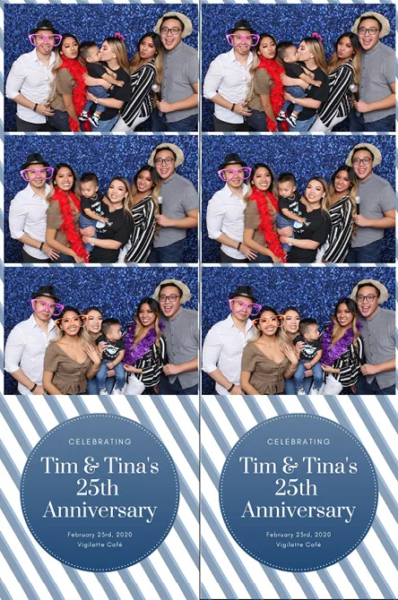 Strip 3 photo booth print layout sample