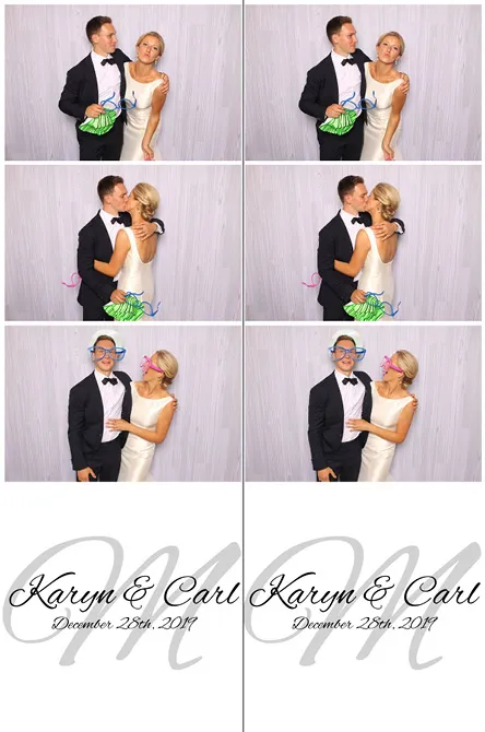 Strip 3 photo booth print layout sample