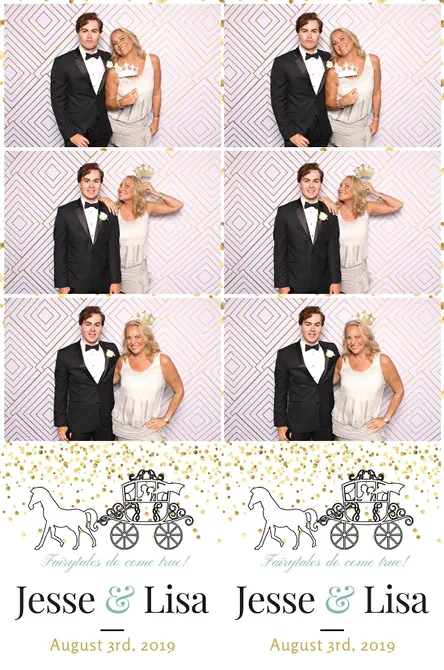 Strip 3 photo booth print layout sample