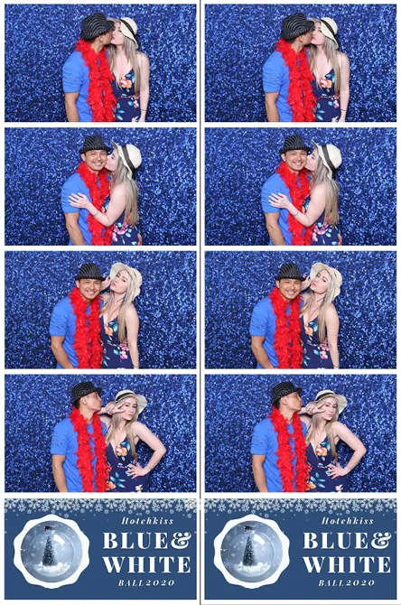 Strip 4 photo booth print layout sample