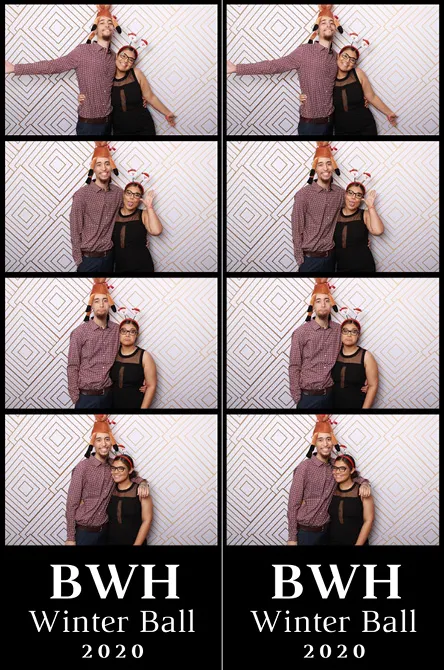 Strip 4 photo booth print layout sample