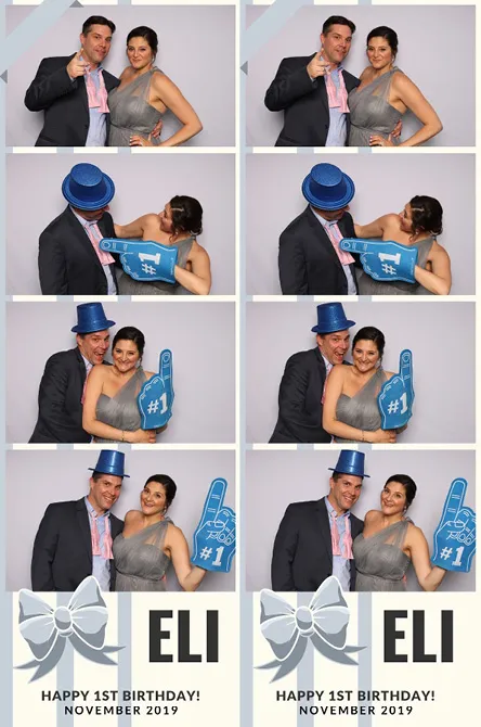 Strip 4 photo booth print layout sample