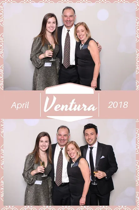 Vertical 2 photo booth print layout sample