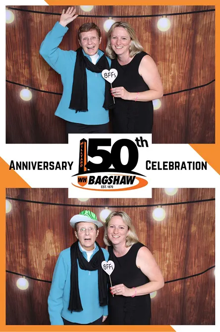 Vertical 2 photo booth print layout sample