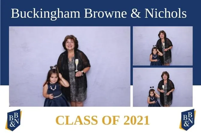 Horizontal 3 photo booth print layout sample