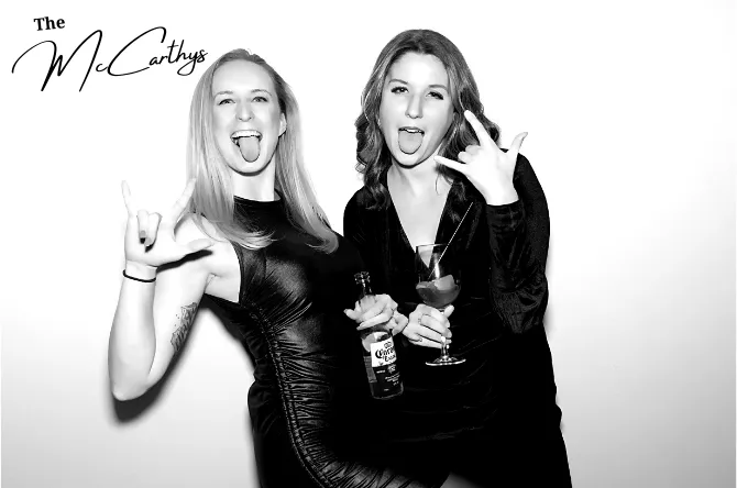 Single Pic photo booth print layout sample