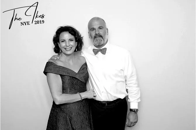 Single Pic photo booth print layout sample