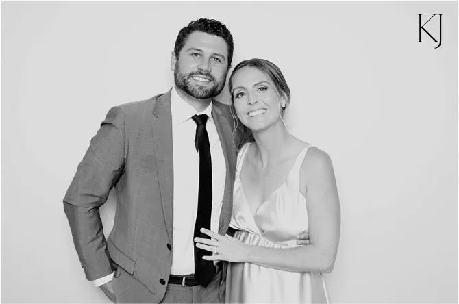 Single Pic photo booth print layout sample