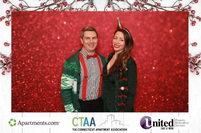 Single — Framed photo booth print layout sample