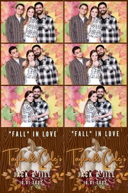 Strip 3 photo booth print layout sample