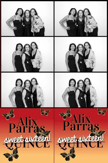 Strip 3 photo booth print layout sample