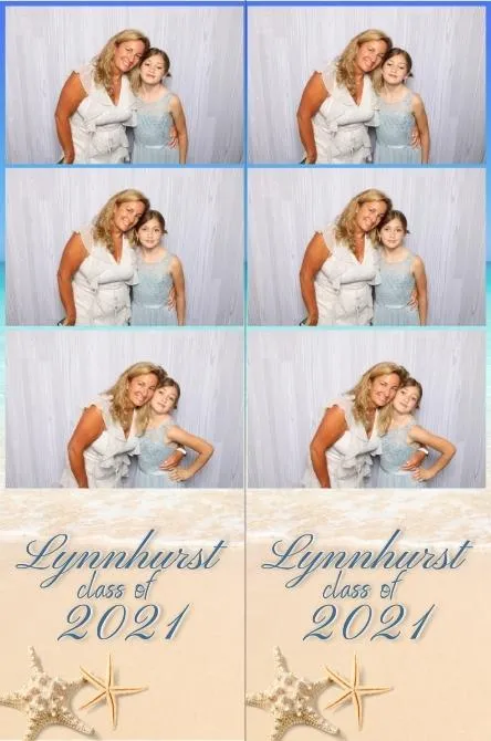 Strip 3 photo booth print layout sample