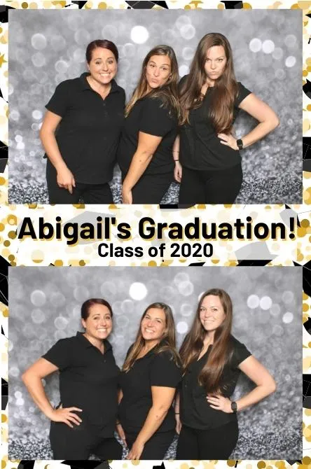 Vertical 2 photo booth print layout sample