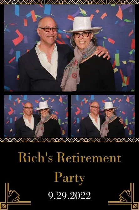 Vertical 3 photo booth print layout sample