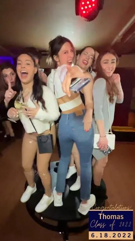 360 Video photo booth print layout sample