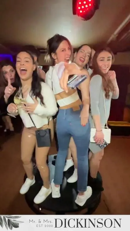 360 Video photo booth print layout sample