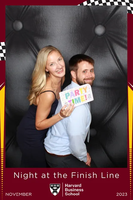 Single Vertical — Framed photo booth print layout sample