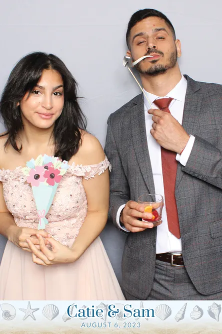 Single Vertical photo booth print layout sample