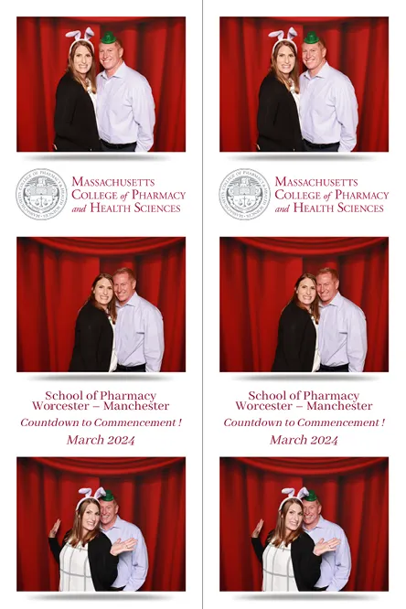 Strip 3 Center photo booth print layout sample