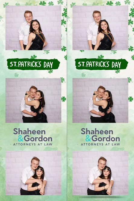 Strip 3 Center photo booth print layout sample