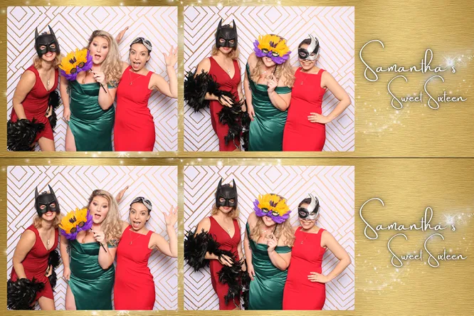 Horizontal Strip 2 photo booth print layout sample