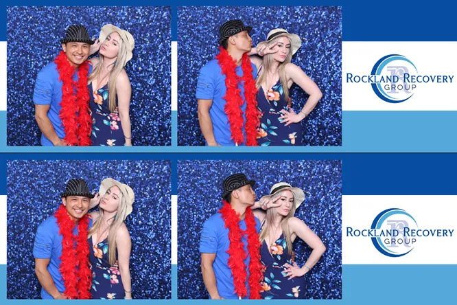 Horizontal Strip 2 photo booth print layout sample