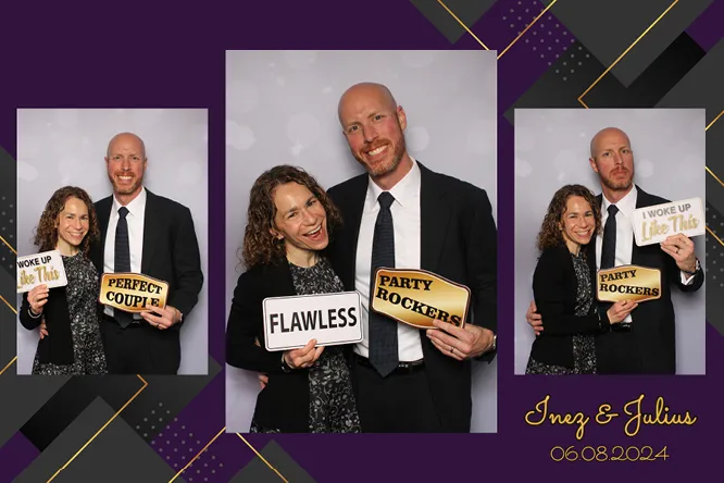 Horizontal 3 XL photo booth print layout sample