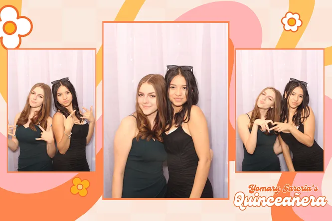 Horizontal 3 XL photo booth print layout sample