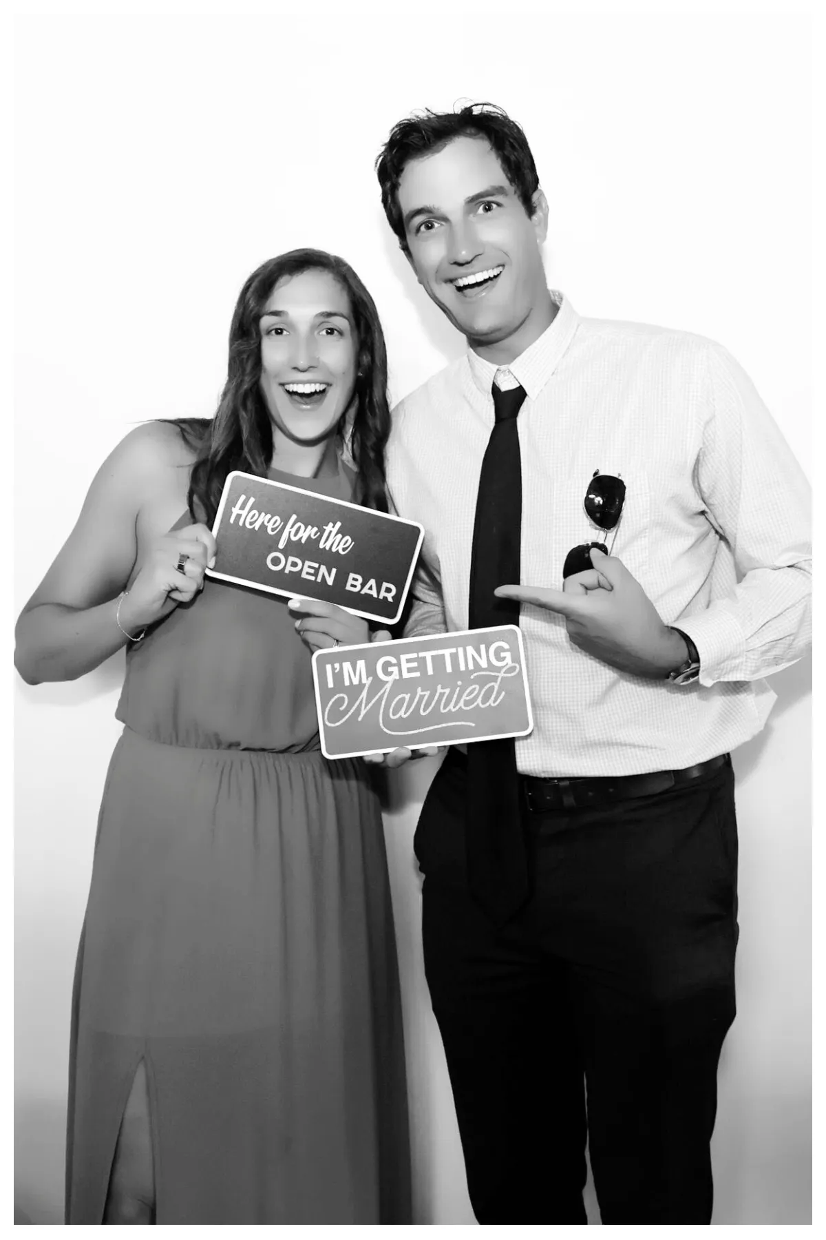 Studio Vertical photo booth print layout sample