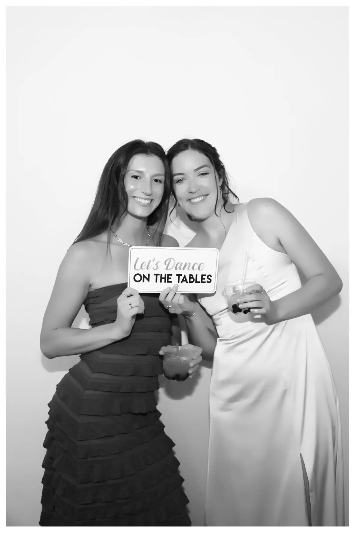 Studio Vertical photo booth print layout sample