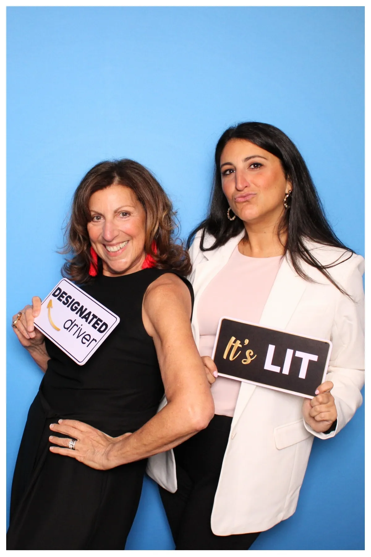 Studio Vertical photo booth print layout sample