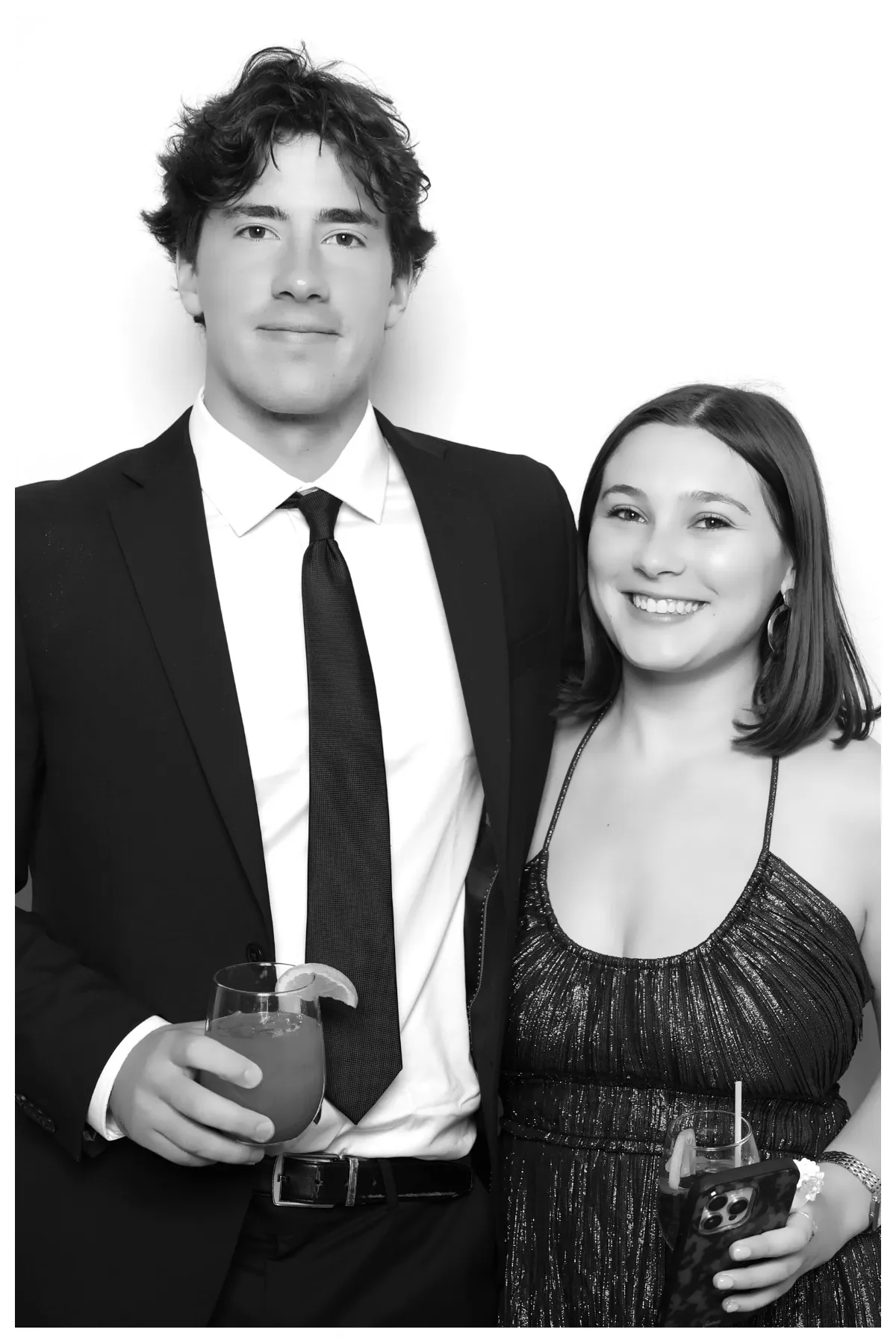 Studio Vertical photo booth print layout sample