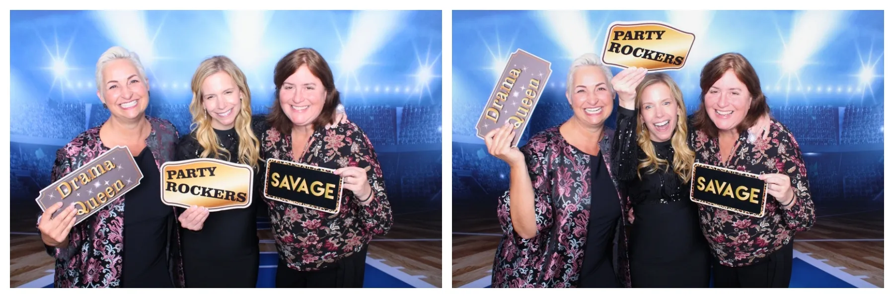 Studio 2 photo booth print layout sample