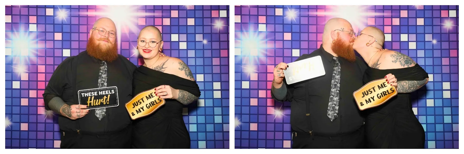 Studio 2 photo booth print layout sample